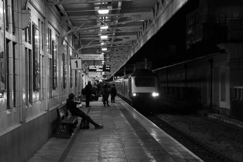 Cardiff Central train station