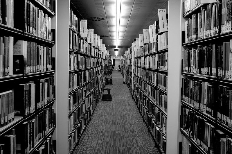 library stacks