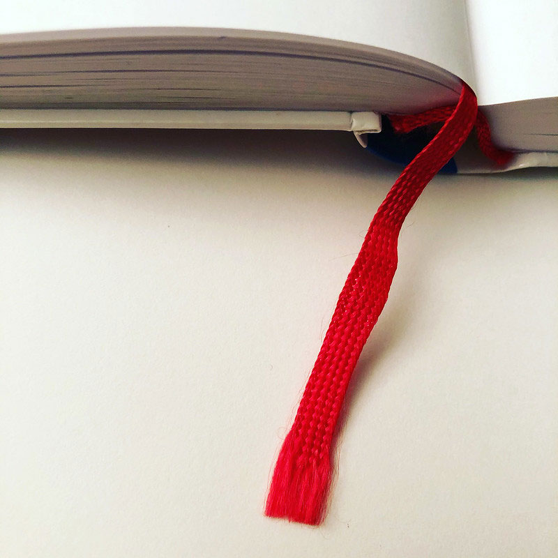 red bookmark